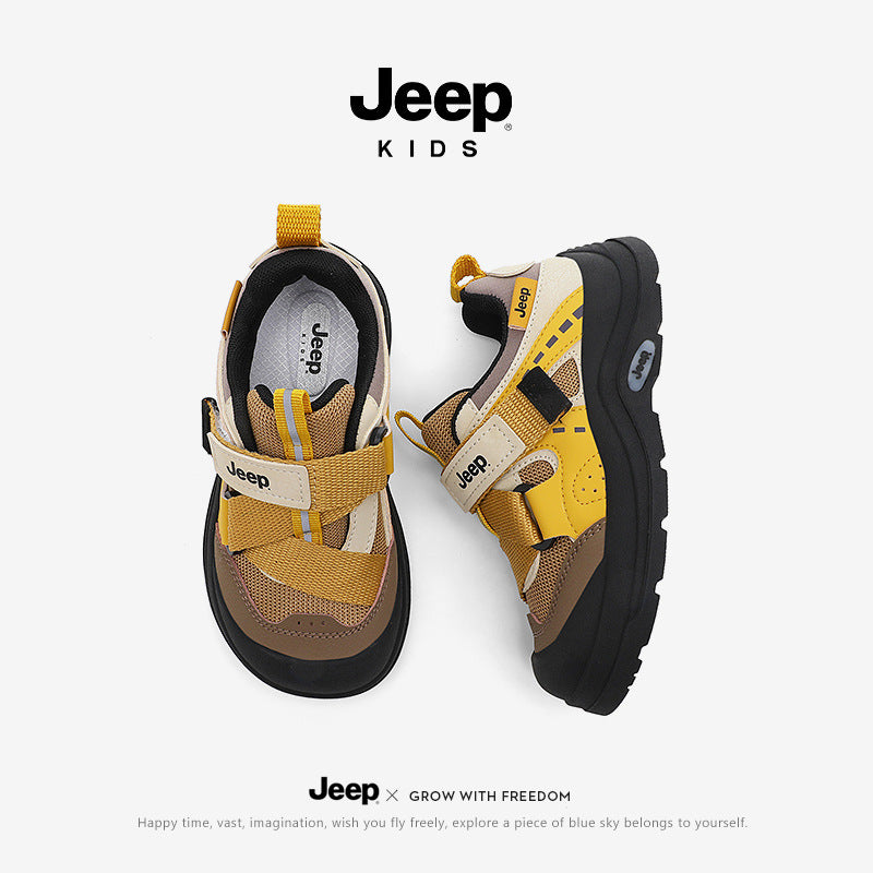 Children's Boy Outdoor Climbing Soft Bottom Autumn Boots