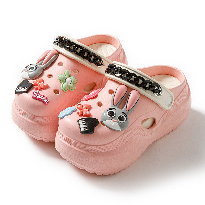 Women's Summer Cute Little Bunny Platform Height Women's Shoes