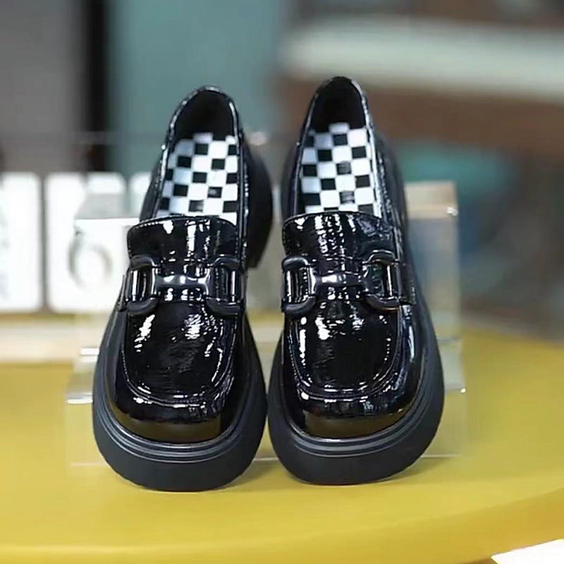 Women's Platform Spring Slip-on Pumps Authentic British Women's Fashion Shoes