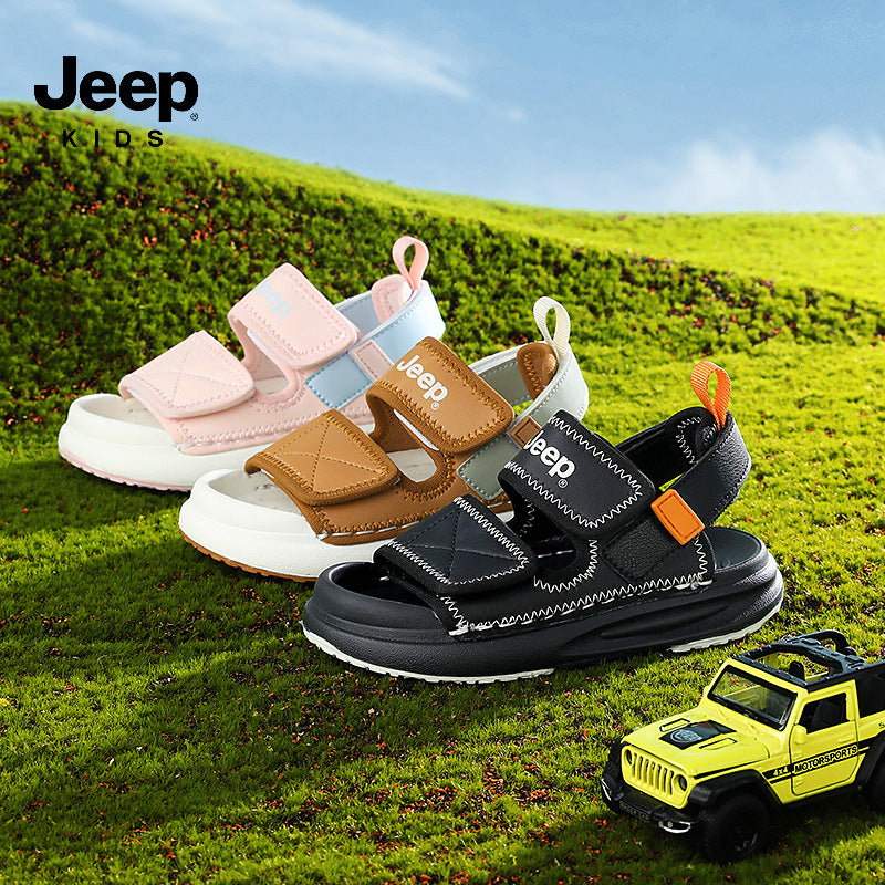 Children's Boys Summer Breathable Closed Toe Medium Kid's Sandals