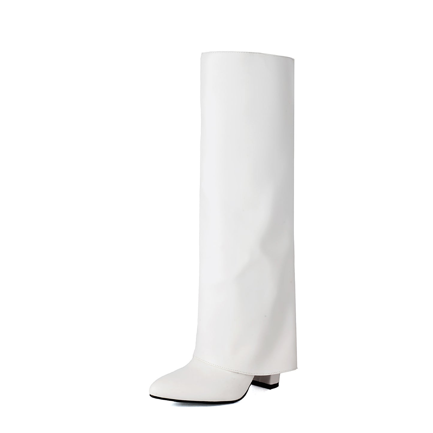 Women's Plus Size Thick High Tube Length Boots
