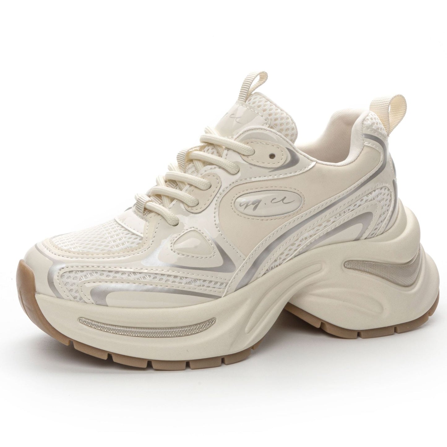 Women's Platform Dad Everyday Joker Height Increasing Insole Elevator Casual Shoes