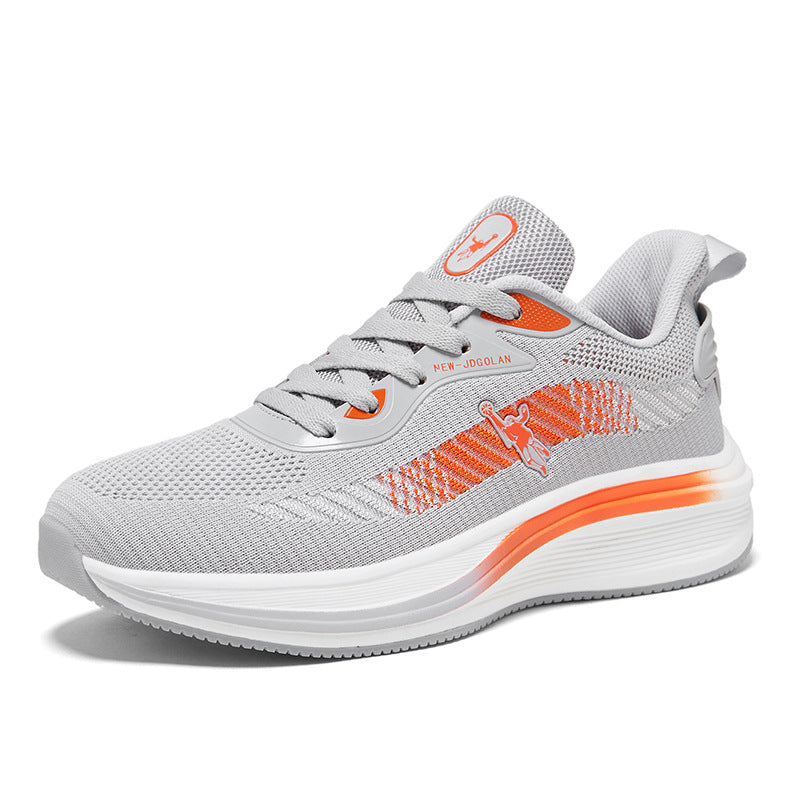 Men's Summer Mesh Breathable Deodorant Running Trendy Sneakers