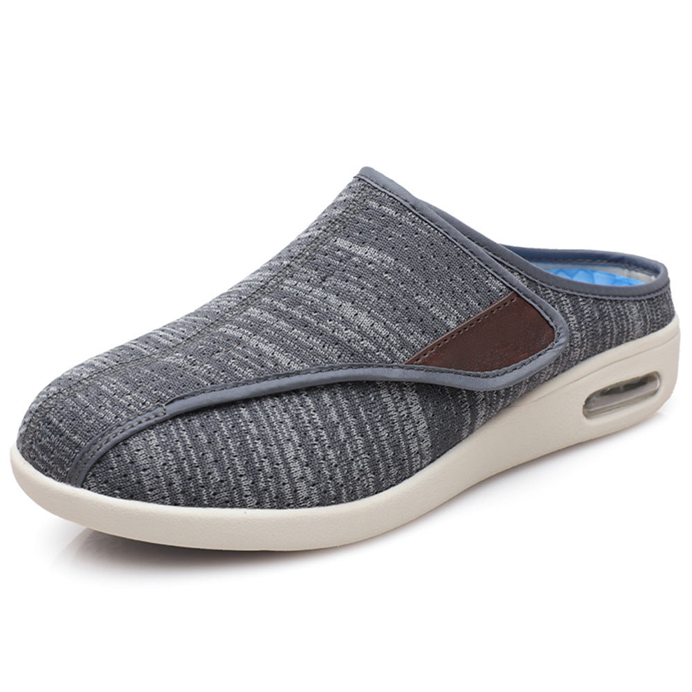 Large Size For The Old Semi Velcro Mom Dad Opening Sandals
