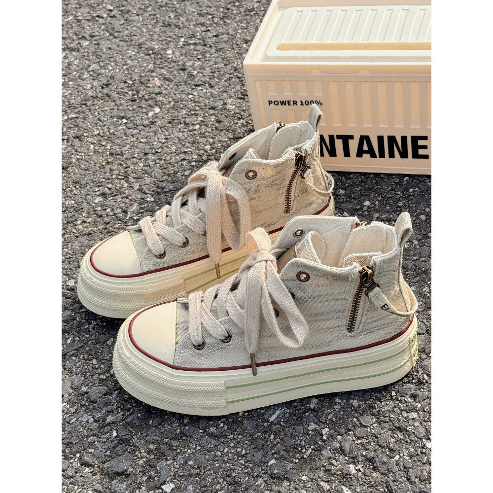 Graceful Unique Cool Women's Platform Minority Sneakers