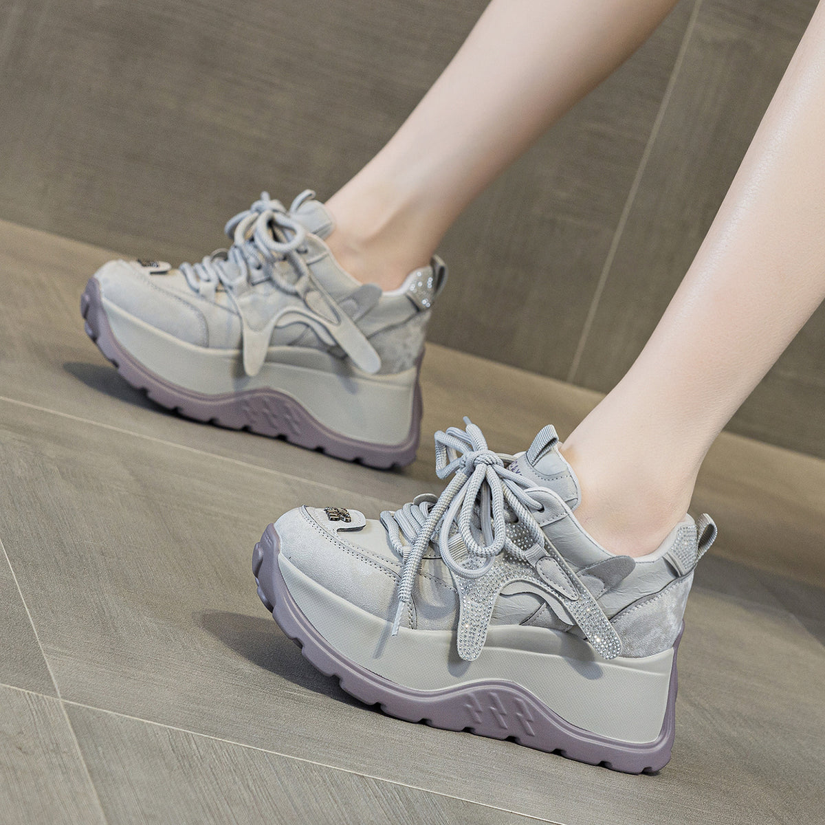 Women's Stylish Height Increasing German Training Daddy Women's Casual Shoes
