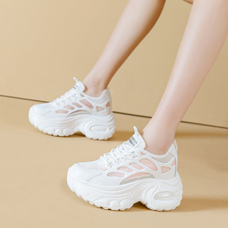 Women's Dad Spring Sports Height Increasing Insole Mesh Surface Sandals