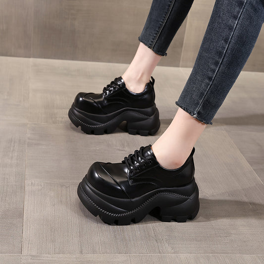 Women's Platform Height Increasing Insole Super Light Soft Bottom Autumn Loafers