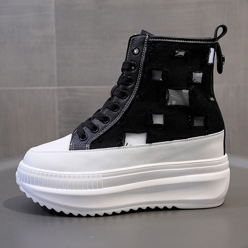Women's Short Thin Dr. Martens Thick Bottom Casual Shoes