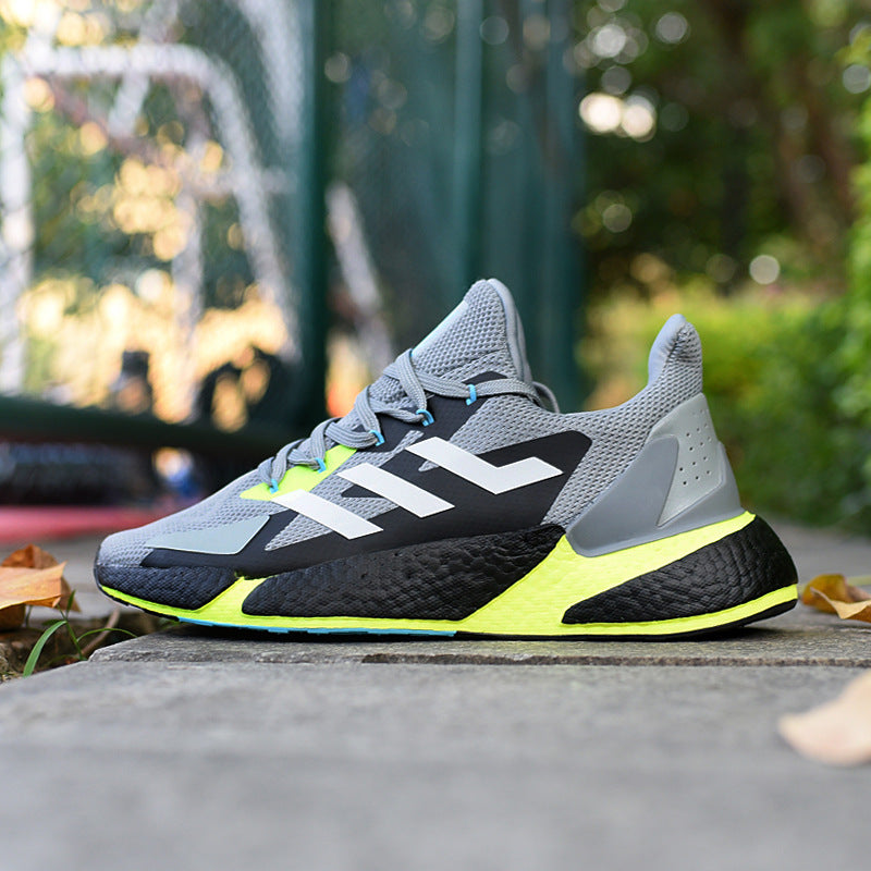 Men's Breathable Shock Absorption Mesh Surface Soft Sneakers