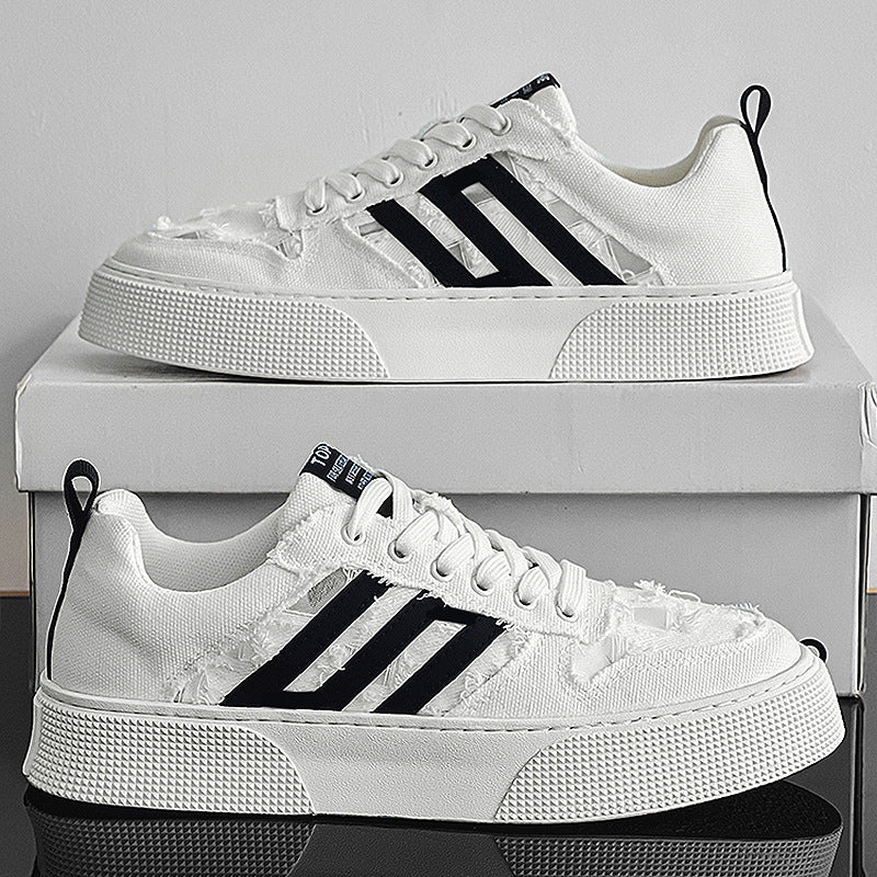 Men's Summer Plus Size Breathable Widen Thin Sneakers