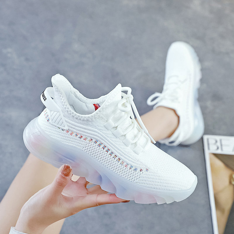 Women's Plus Size Breathable Korean Style Fashion Sneakers