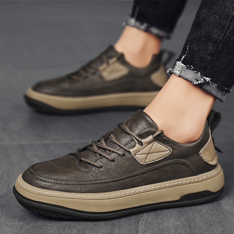 Men's Autumn High Quality Fashionable Comfortable Green Sneakers