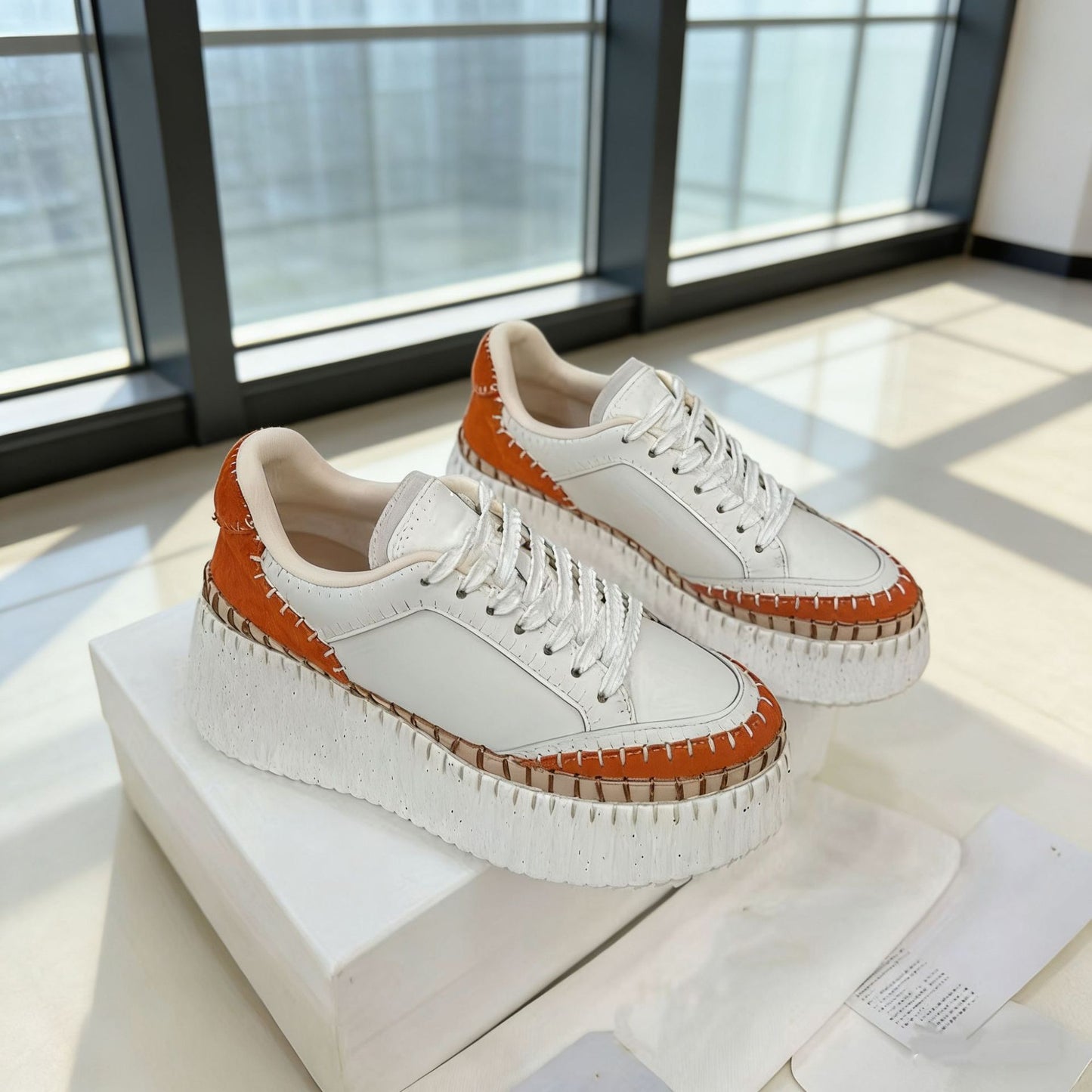 Women's Trend Elevator Wild Biscuit Shape Round Toe Women's Casual Shoes