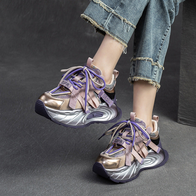 Women's Matching Small Heightened Daddy Versatile Fashion Women's Shoes