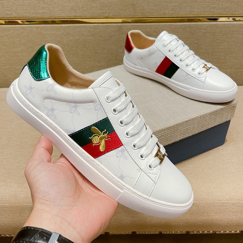 Men's Little Bee High Version Quality Sneakers