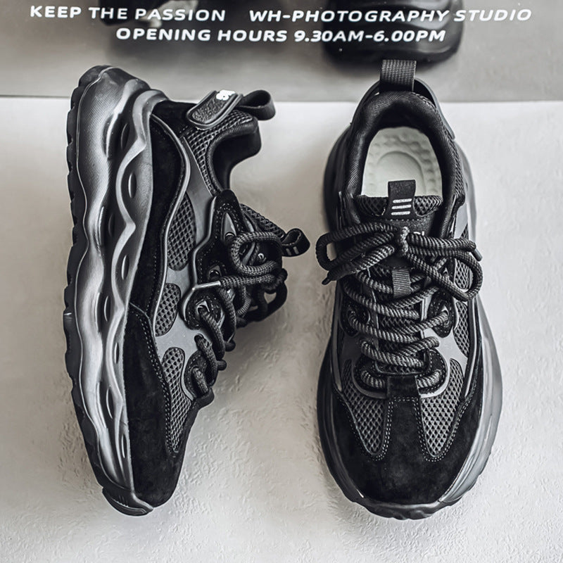 Men's Oversized Thick Warm Widened Fattened Sports Dad Wide Last Men's Shoes