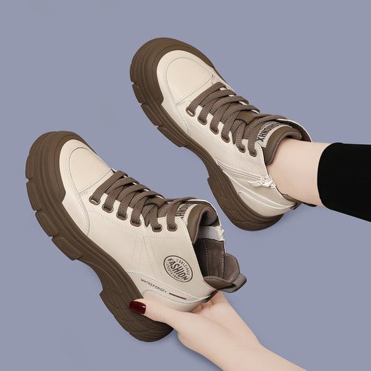 Women's Martin Slimming Versatile Fashion Chunky Platform Boots