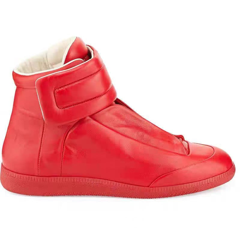 Women's & Men's Autumn Flat Magic Stick Fashionable German Leather Shoes