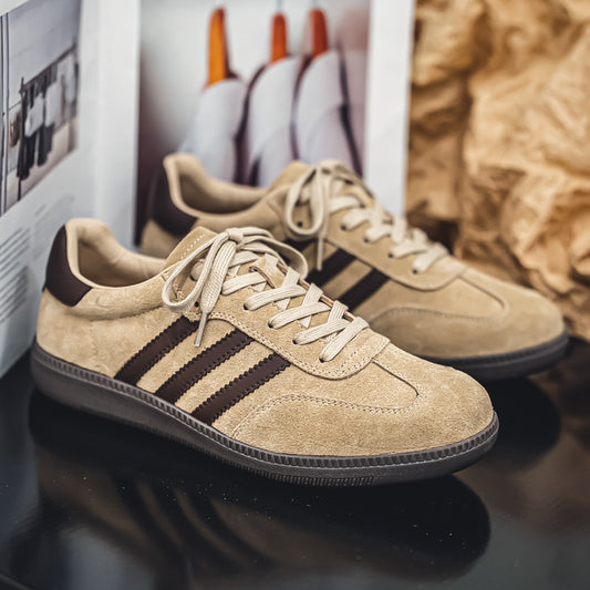 Men's Genuine Matte German Training Autumn Versatile Sneakers