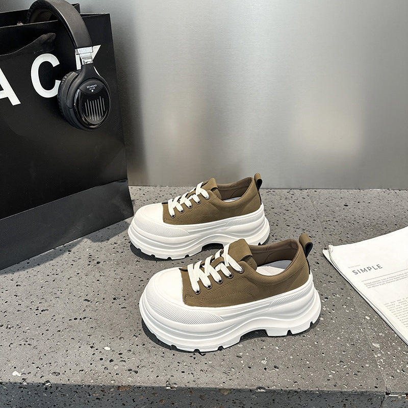 Women's Raise The Bottom British Style Fashion Women's Casual Shoes