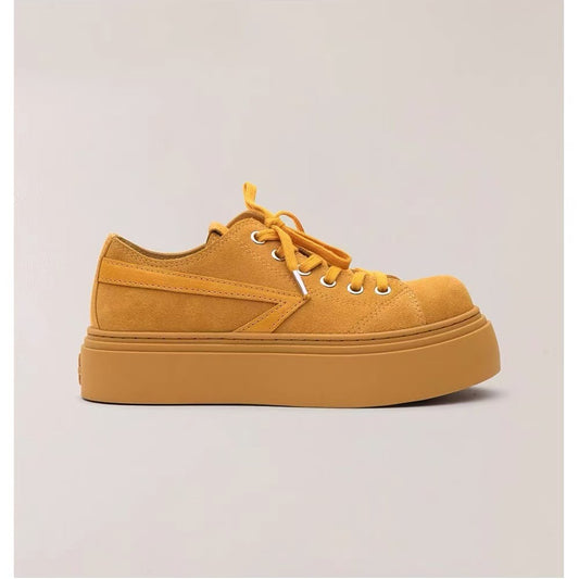 Women's Original Standard Platform Meteor Retro Destroyed Golden Sneakers