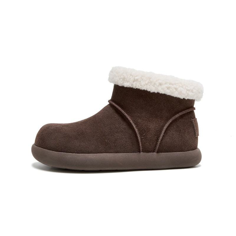 Women's Increasing Insole Fleece-lined Thickened Fur Integrated Women's Snow Boots