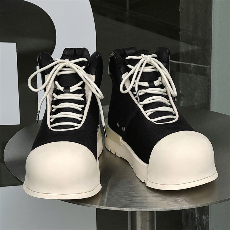 Big Head Raise The Bottom Round Sneakers