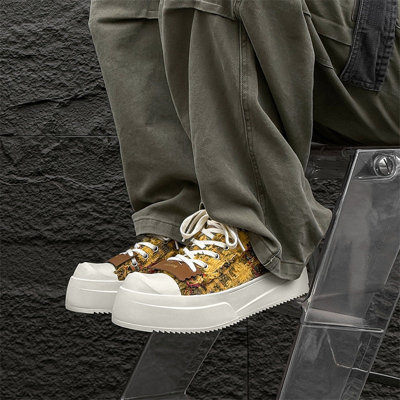 Retro Vintage Fashionable Spring Couple Bottom Sneakers