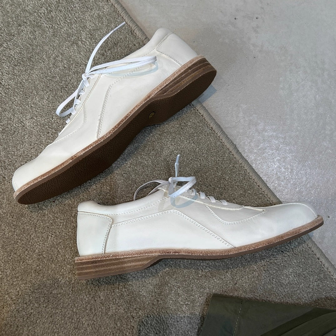 Women's Version Artistic Retro Square Toe Laces Small Ballet Women's Casual Shoes