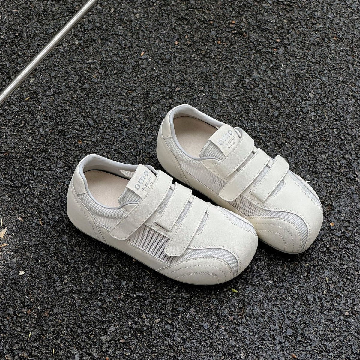 Women's Summer Platform Hidden White German Training Velcro Versatile Casual Shoes