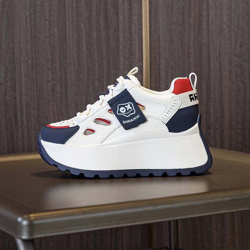 Women's Platform Height Increasing Versatile Sports Casual Shoes