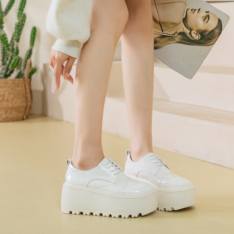 Women's Korean Style Platform Spring Thick Sole Increased Women's Casual Shoes