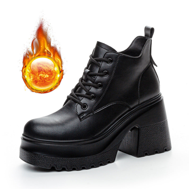 Women's Raise The Bottom High Martin Lace Up Women's Casual Shoes