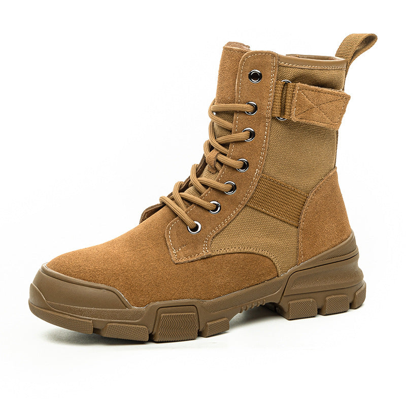 Women's Genuine Winter Versatile Short British Style Women's Leather Boots