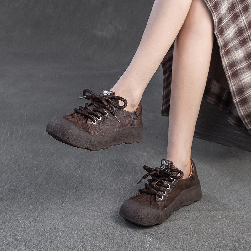 Women's Retro British Style Shell Toe Pumps Women's Casual Shoes