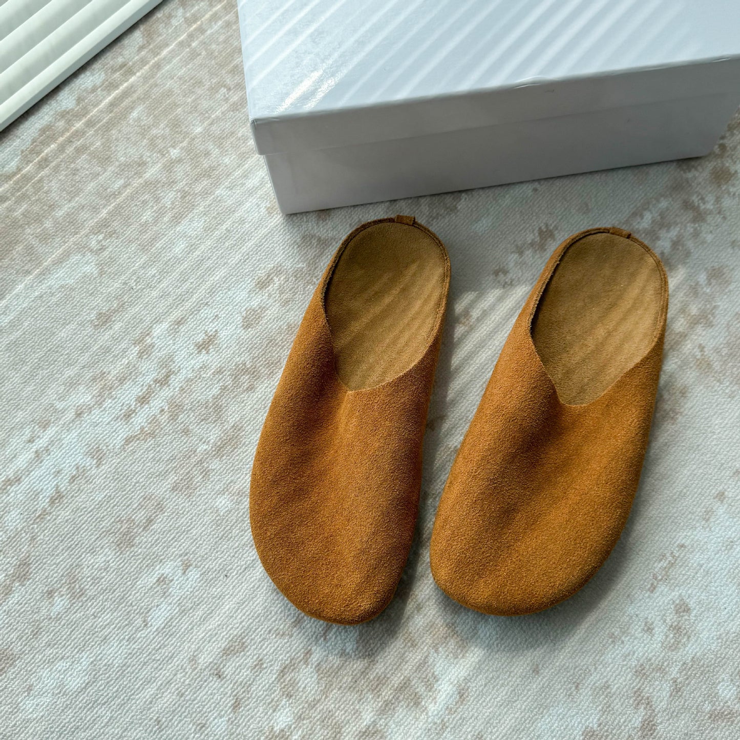 Women's & Men's Waterproof Full Cowhide Closed Toe Half Outerwear For Idle Style Thick-soles Slippers