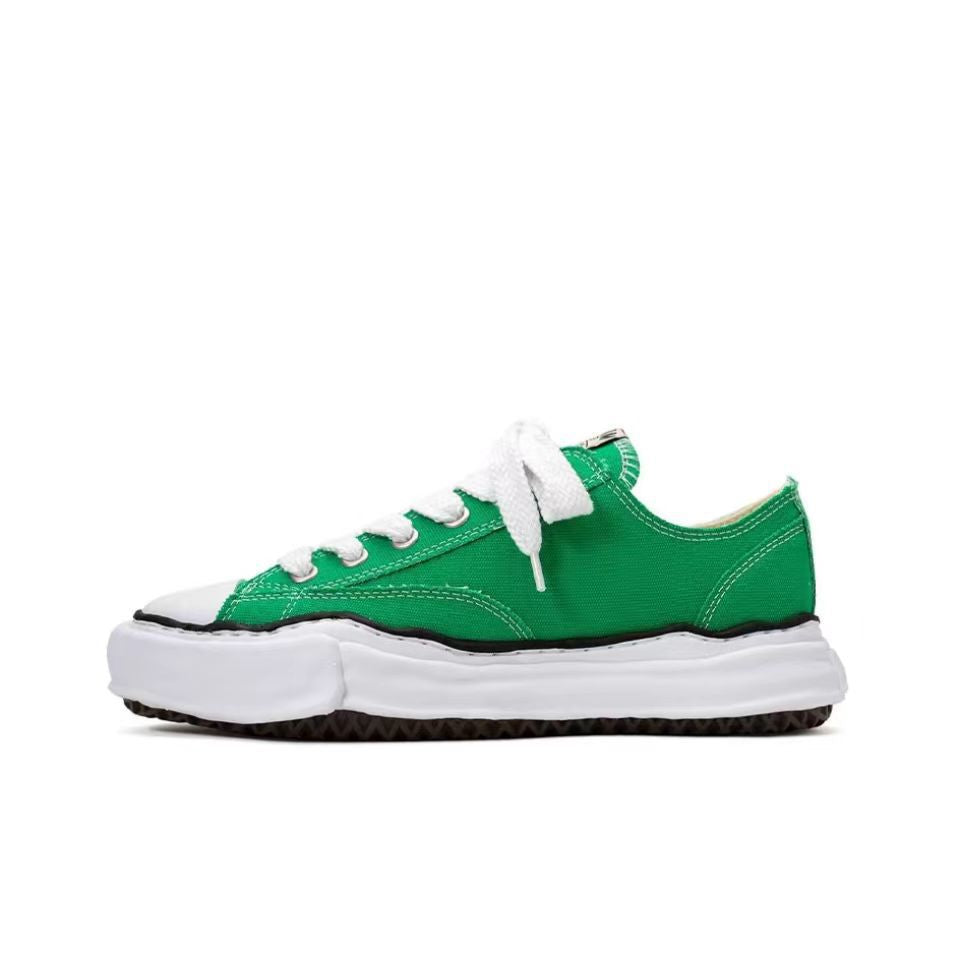 Women's & Men's Dissoed Shawn Lovers Height Increasing Canvas Shoes