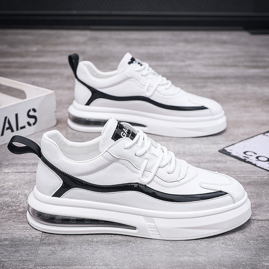 Men's Pair Color Stitching Craft Trendy Heightened Sneakers