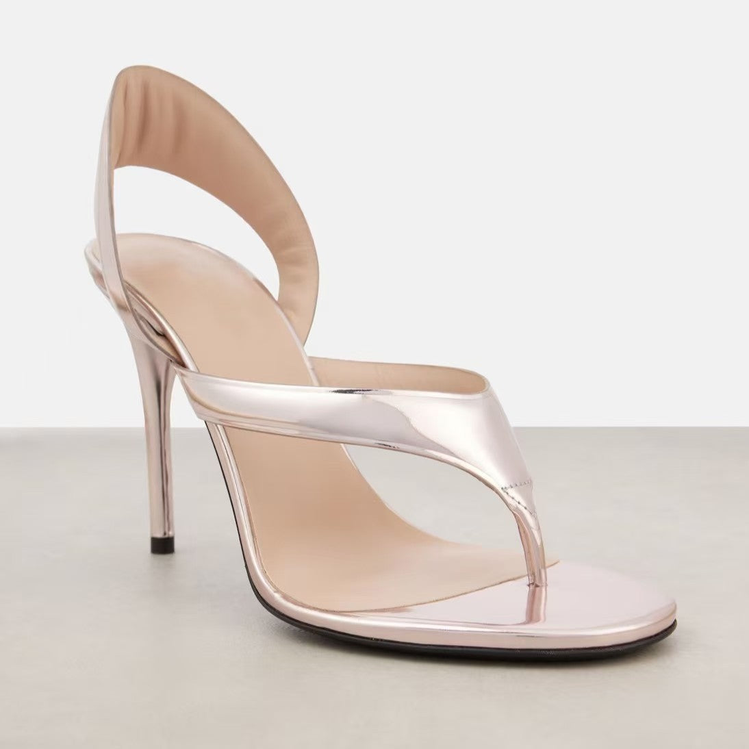 Women's Beautiful Stiletto Round Toe Summer Outdoor High Heeled Sandals