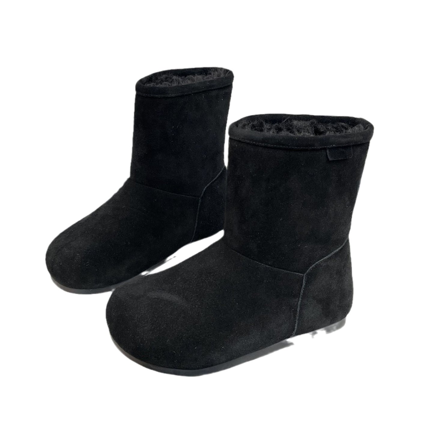 Women's Winter Frosted Cowhide Sheepskin Fur Integrated Sleeve Women's Shoes