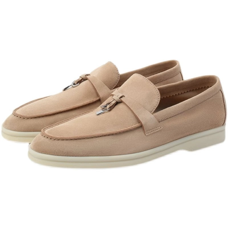 Pumps Female British Style Slip-on Flat Loafers