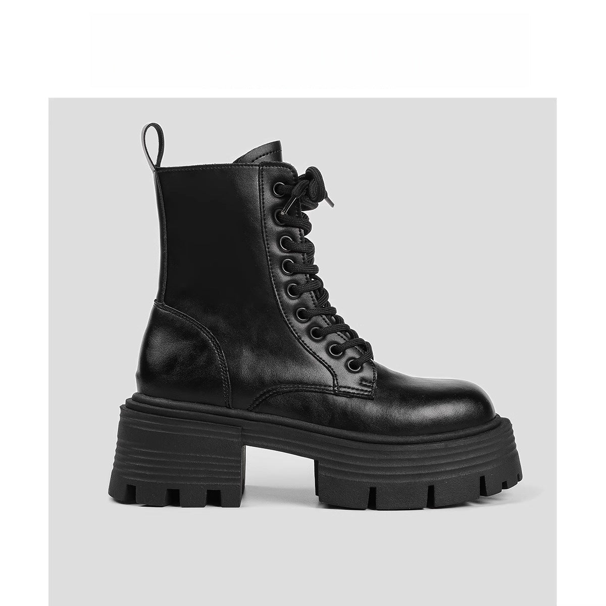 Women's Martin Small Thick-soled Height Increasing British Style Boots