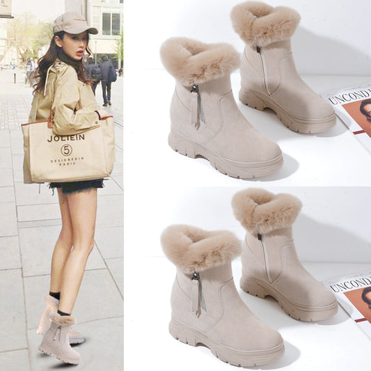 Women's Insole Fur Cotton Short Tube Veet Snow Boots