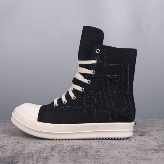 Women's & Men's Elevator Wild Fashionable Slat Thick Sole Sneakers