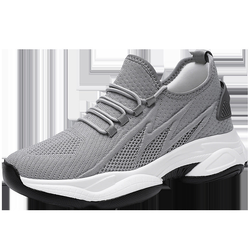 Invisible Height Increasing Insole Trendy Breathable Popular Mesh Sneakers