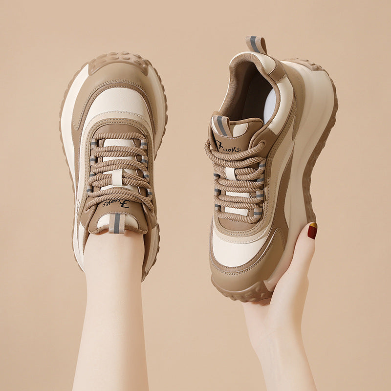Women's New Platform Dad Fashion Versatile Sneakers