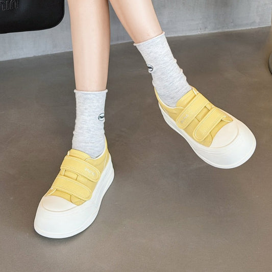 Women's Spring Versatile Height Increasing Lightweight Soft Sneakers