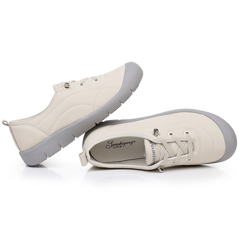 Sheep Mom Slip-on White Bread Comfortable Casual Shoes