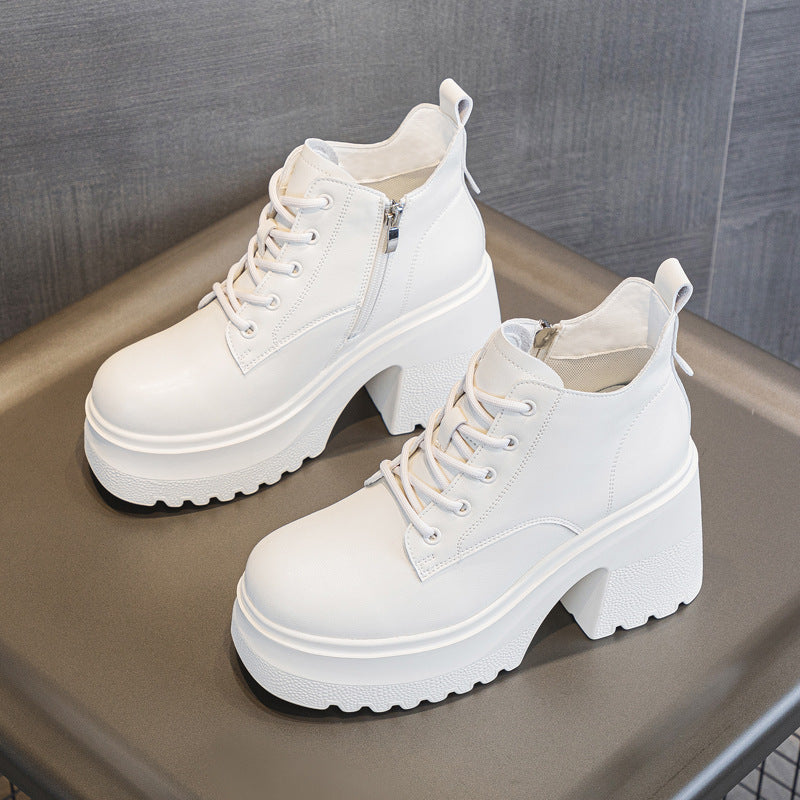 Women's Raise The Bottom High Martin Lace Up Women's Casual Shoes